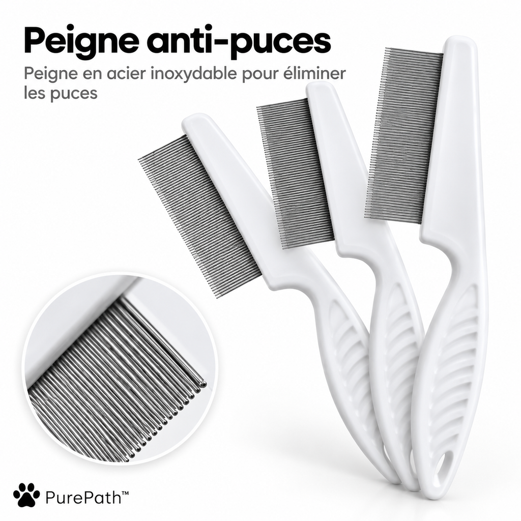 Peigne anti puces OhPet