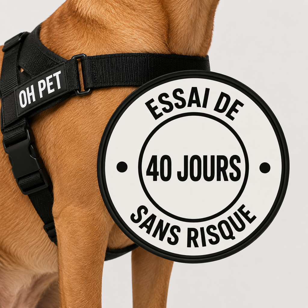 Harnais anti-traction pour chien OhPet